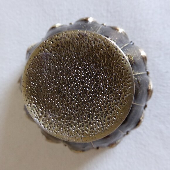 ENAMELED BEJEWELED PEACOCK ON EGG TRINKET BOX (NEW WITHOUT BOX) - Picture 11 of 12